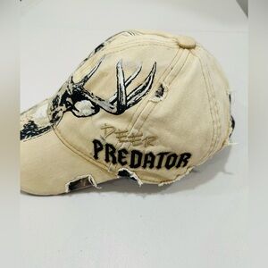 Deer Predator‎ Monster Buck Diatressed Camo Hunting Crossbow Baseball Cap
